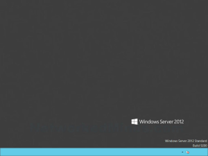 Windows Server 2012 Administrator Desktop